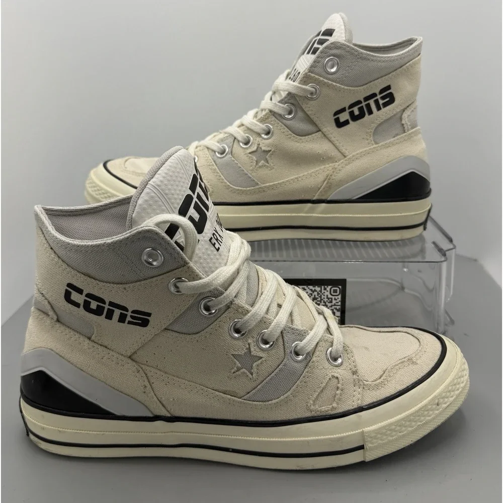 Converse Cons Taylor 70 E260 High Top 166463C Ivory White/Black Mens Size 8.5